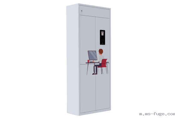 Face recognition smart storage cabinet