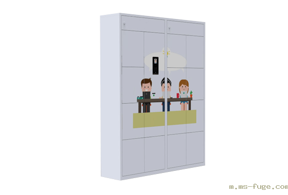 Face recognition smart storage cabinet