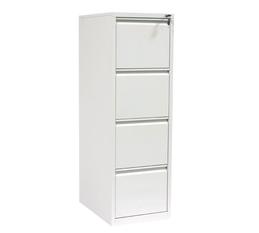 Steel four-bucket cabinet